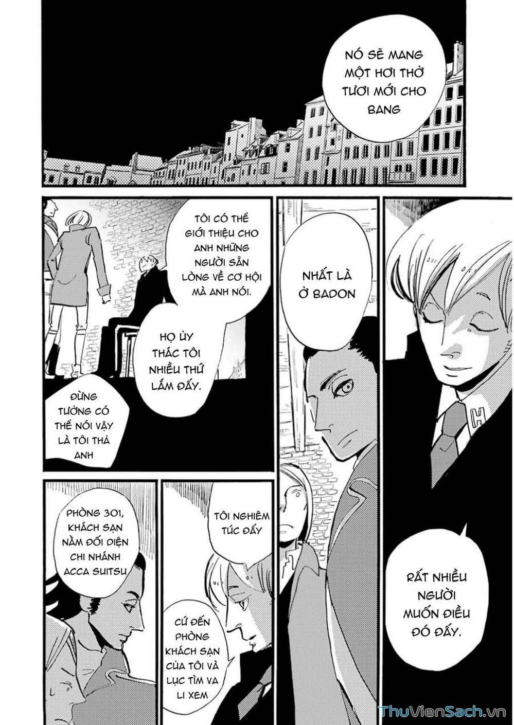 Truyện Tranh Acca - Cục Thanh Tra 13 Bang trang 2