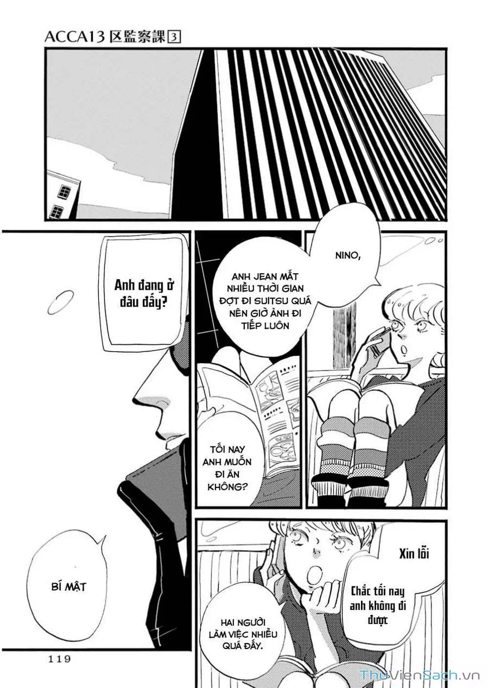 Truyện Tranh Acca - Cục Thanh Tra 13 Bang trang 2