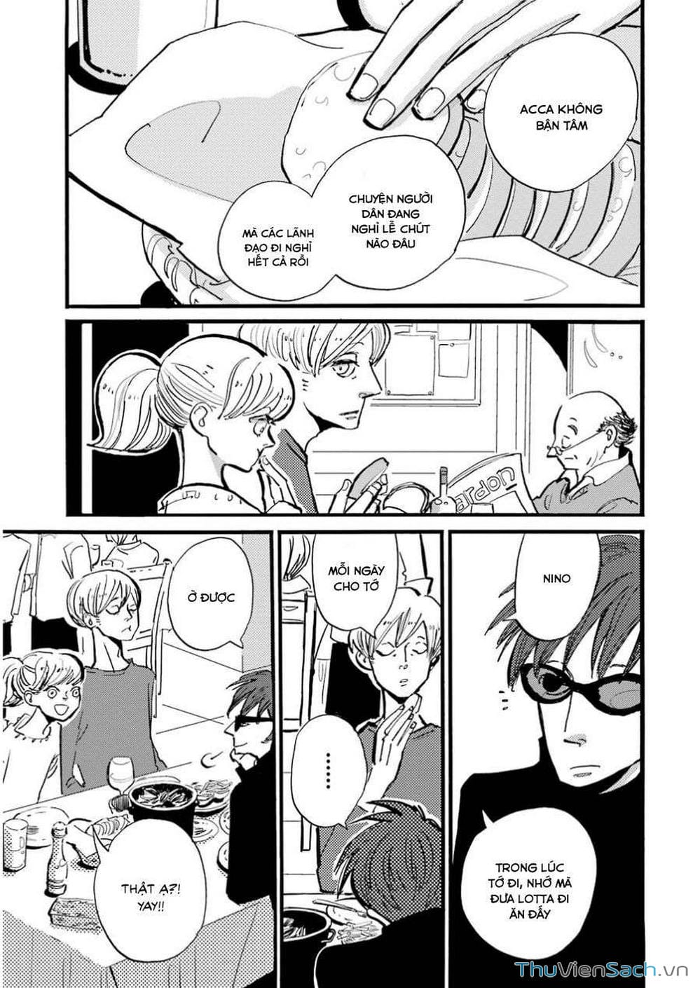 Truyện Tranh Acca - Cục Thanh Tra 13 Bang trang 2