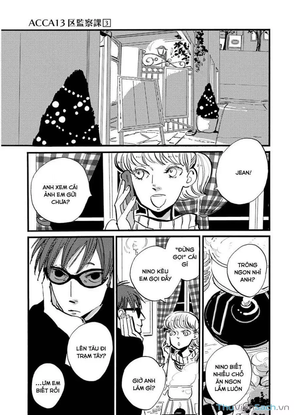 Truyện Tranh Acca - Cục Thanh Tra 13 Bang trang 2