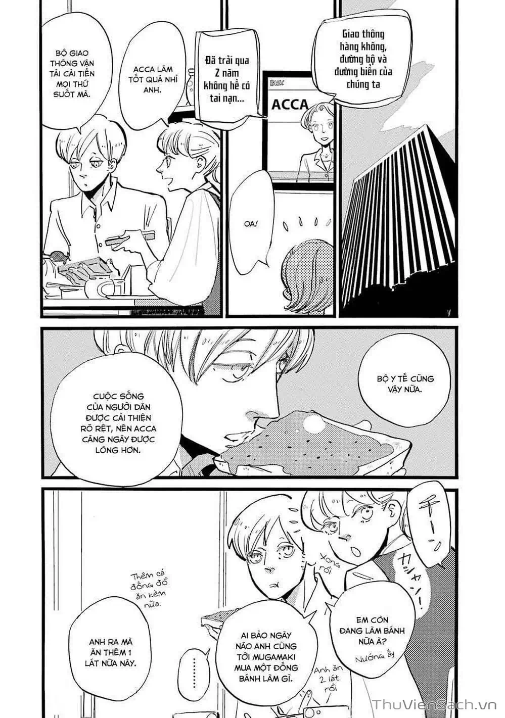 Truyện Tranh Acca - Cục Thanh Tra 13 Bang trang 2