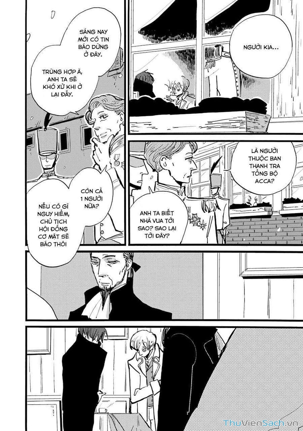 Truyện Tranh Acca - Cục Thanh Tra 13 Bang trang 2