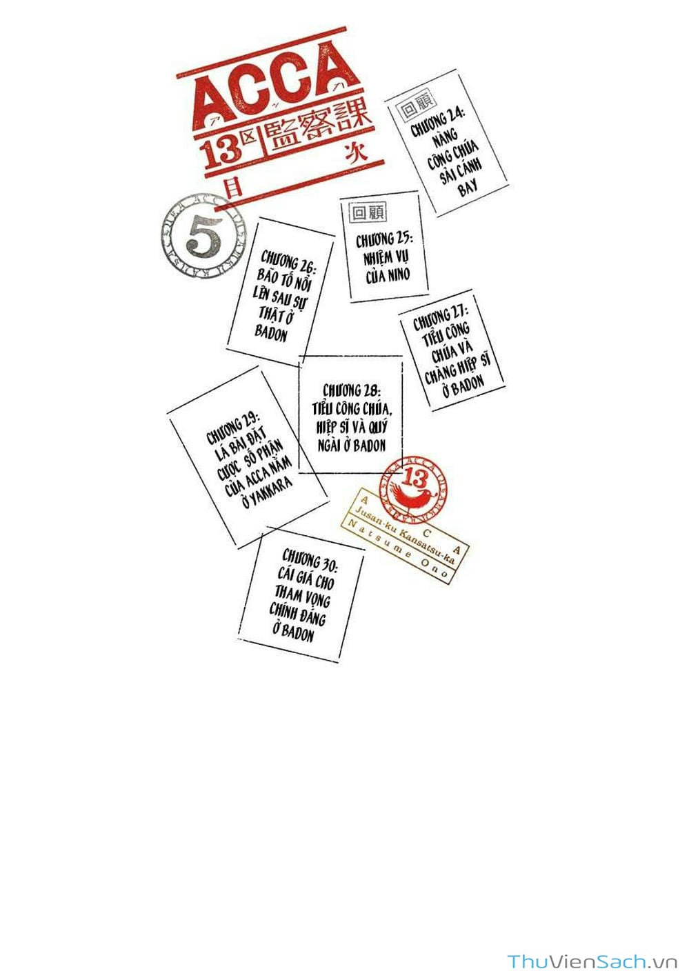 Truyện Tranh Acca - Cục Thanh Tra 13 Bang trang 2