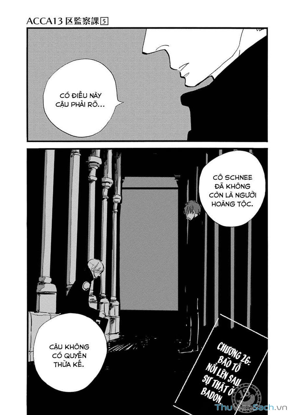 Truyện Tranh Acca - Cục Thanh Tra 13 Bang trang 2