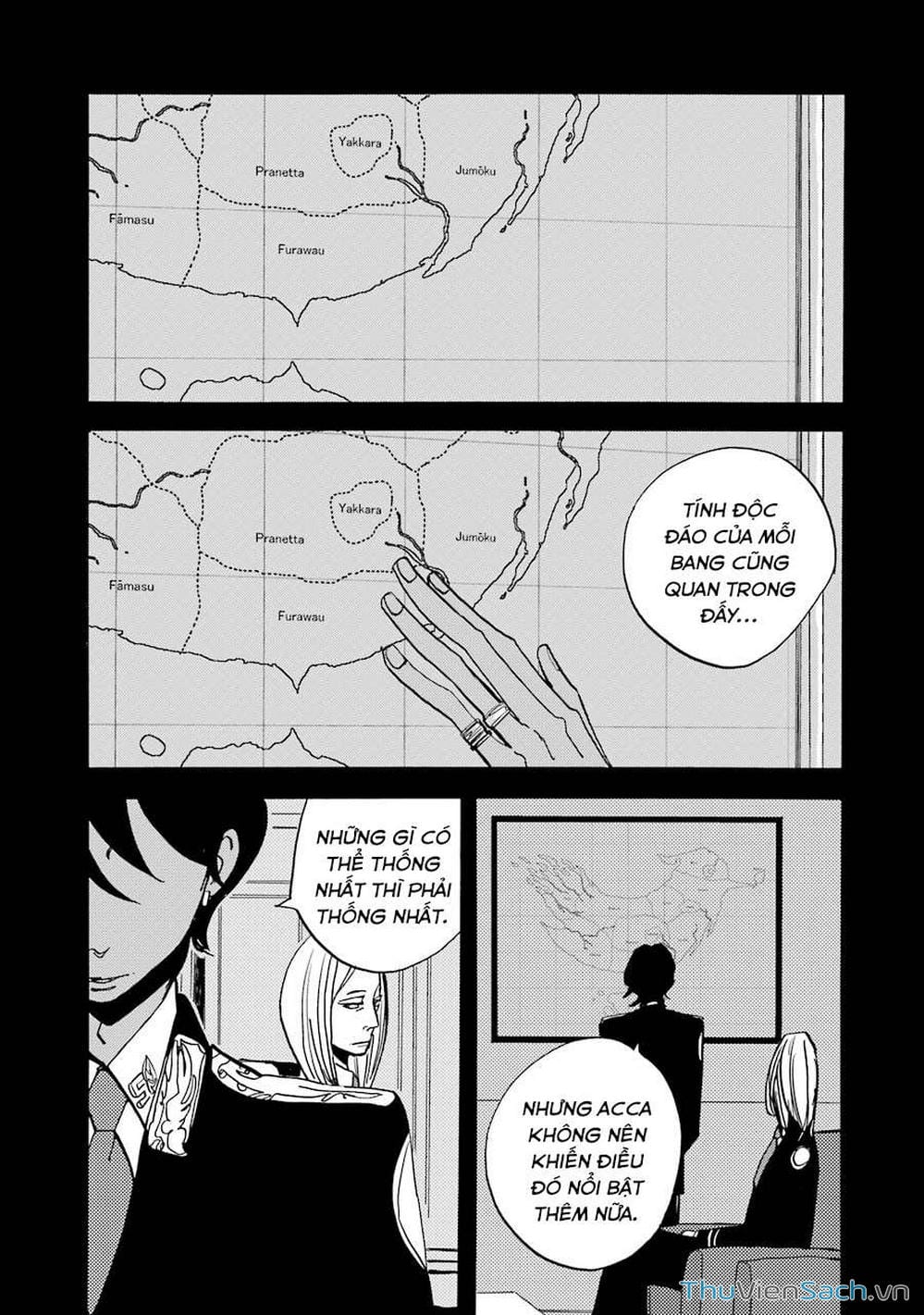 Truyện Tranh Acca - Cục Thanh Tra 13 Bang trang 2