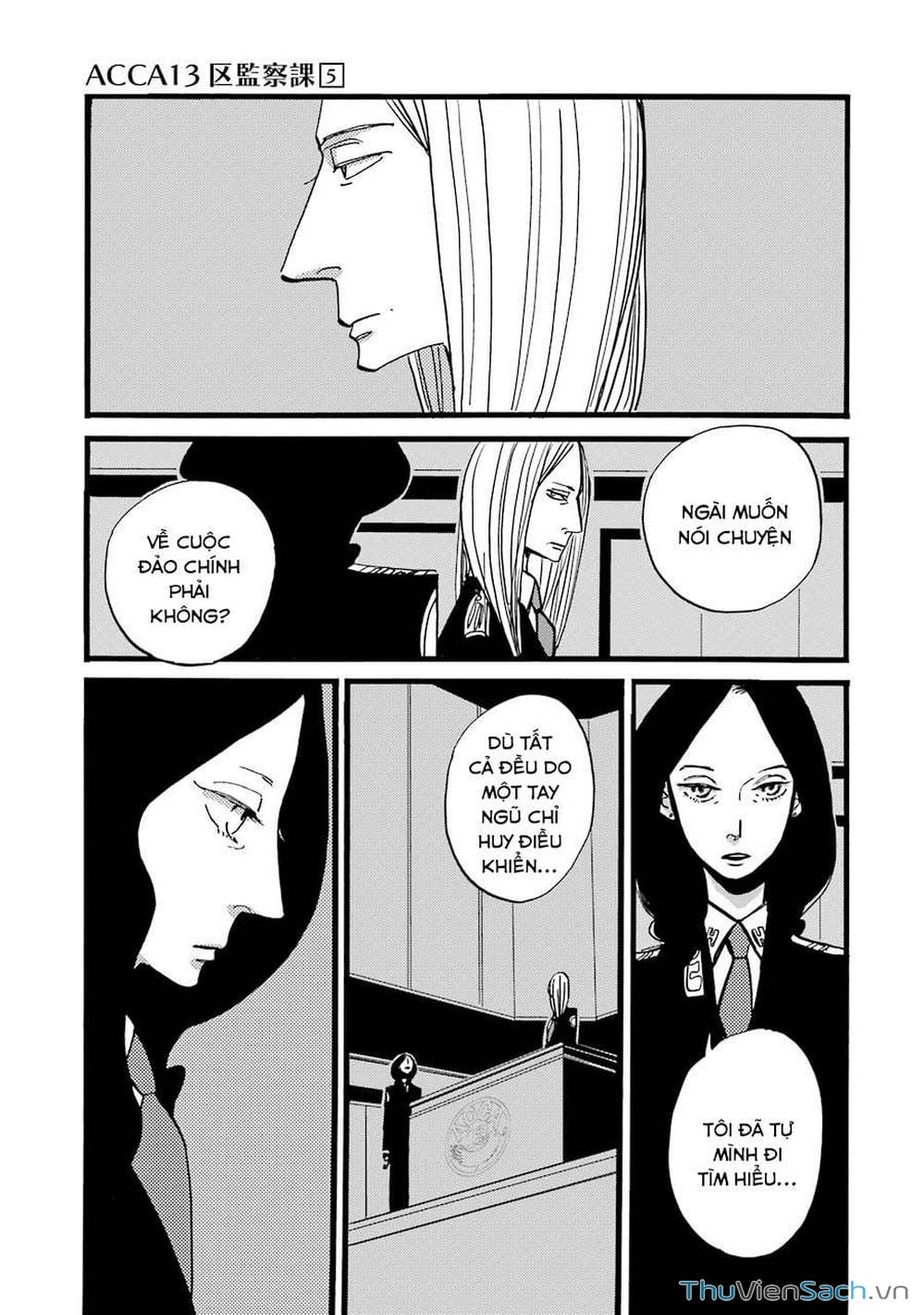 Truyện Tranh Acca - Cục Thanh Tra 13 Bang trang 2