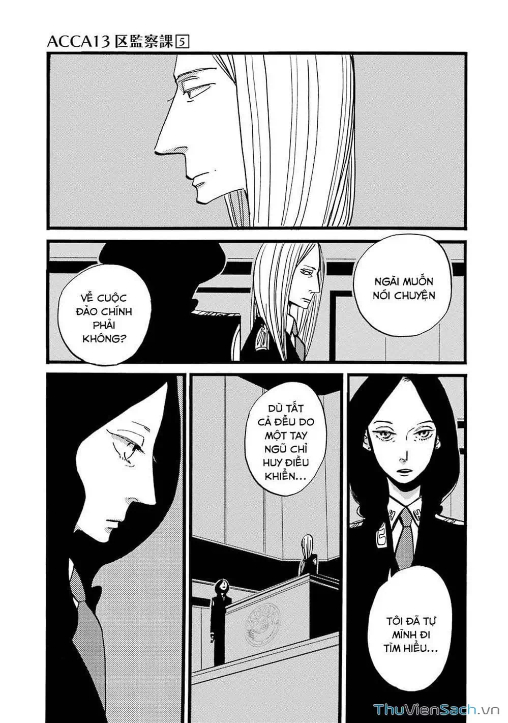 Truyện Tranh Acca - Cục Thanh Tra 13 Bang trang 2