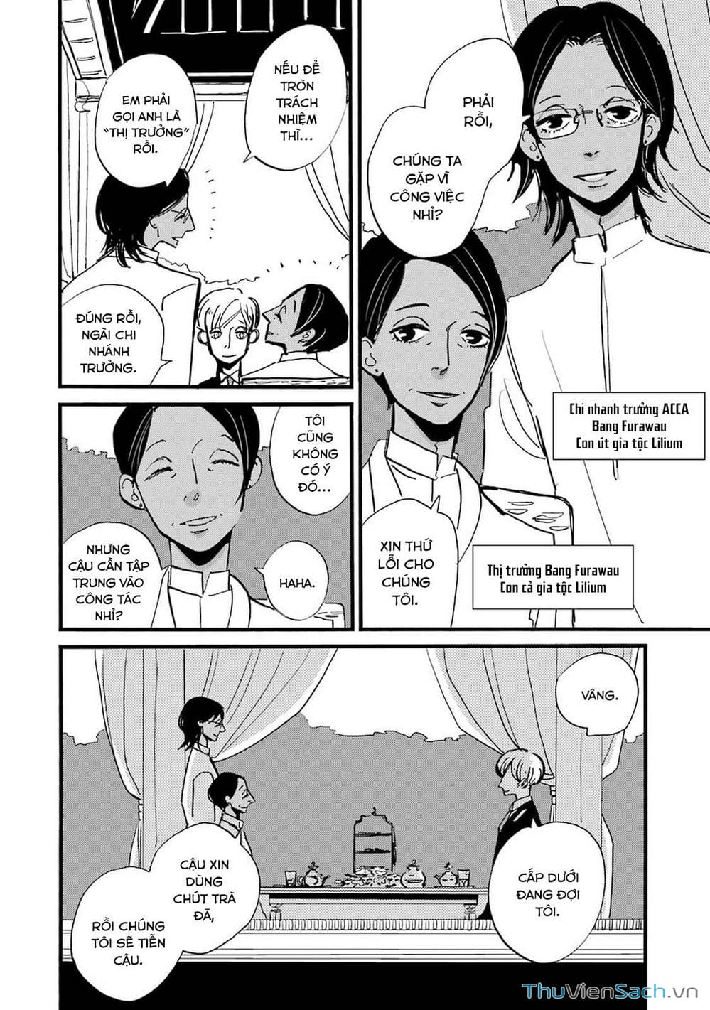 Truyện Tranh Acca - Cục Thanh Tra 13 Bang trang 2