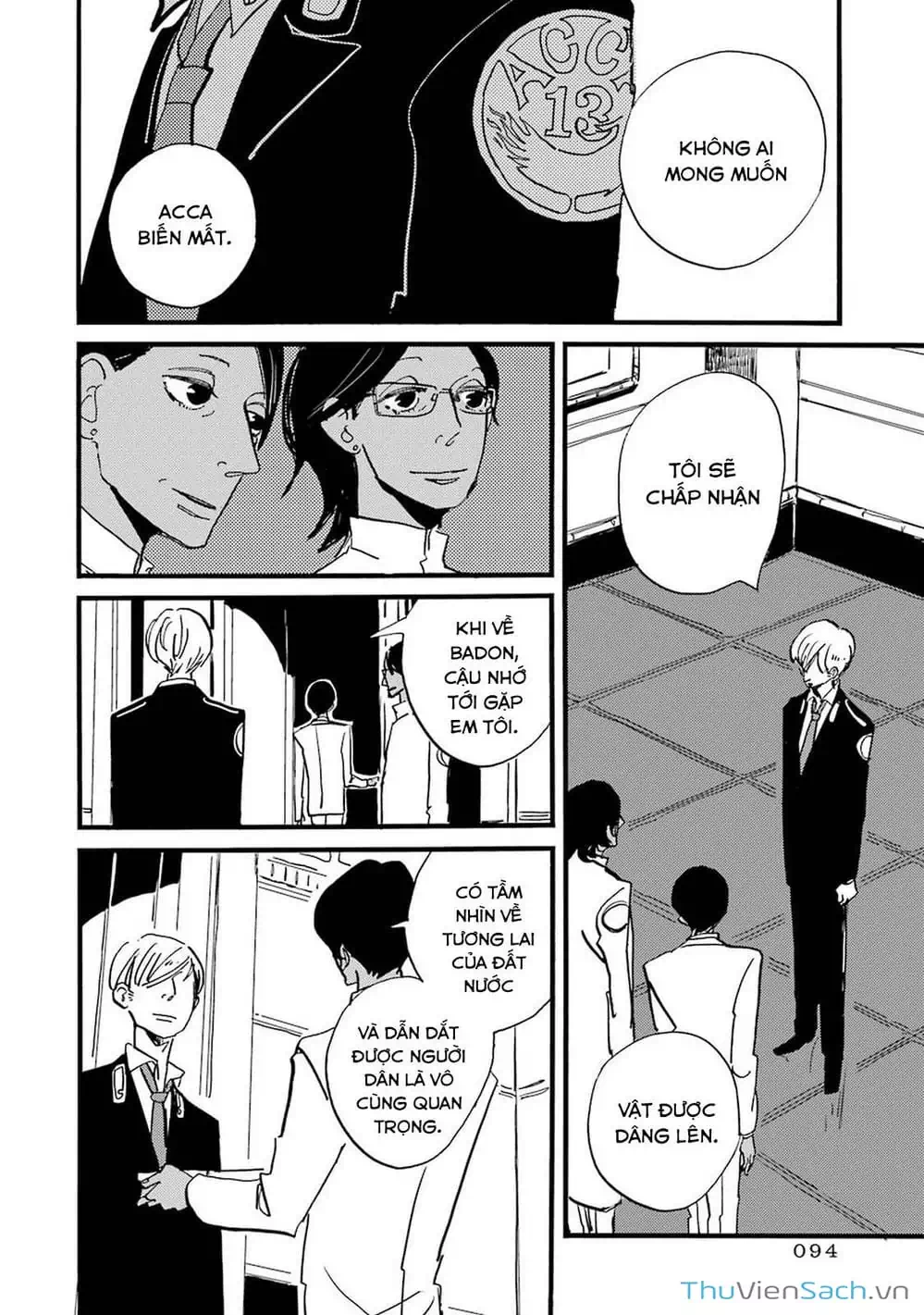 Truyện Tranh Acca - Cục Thanh Tra 13 Bang trang 2