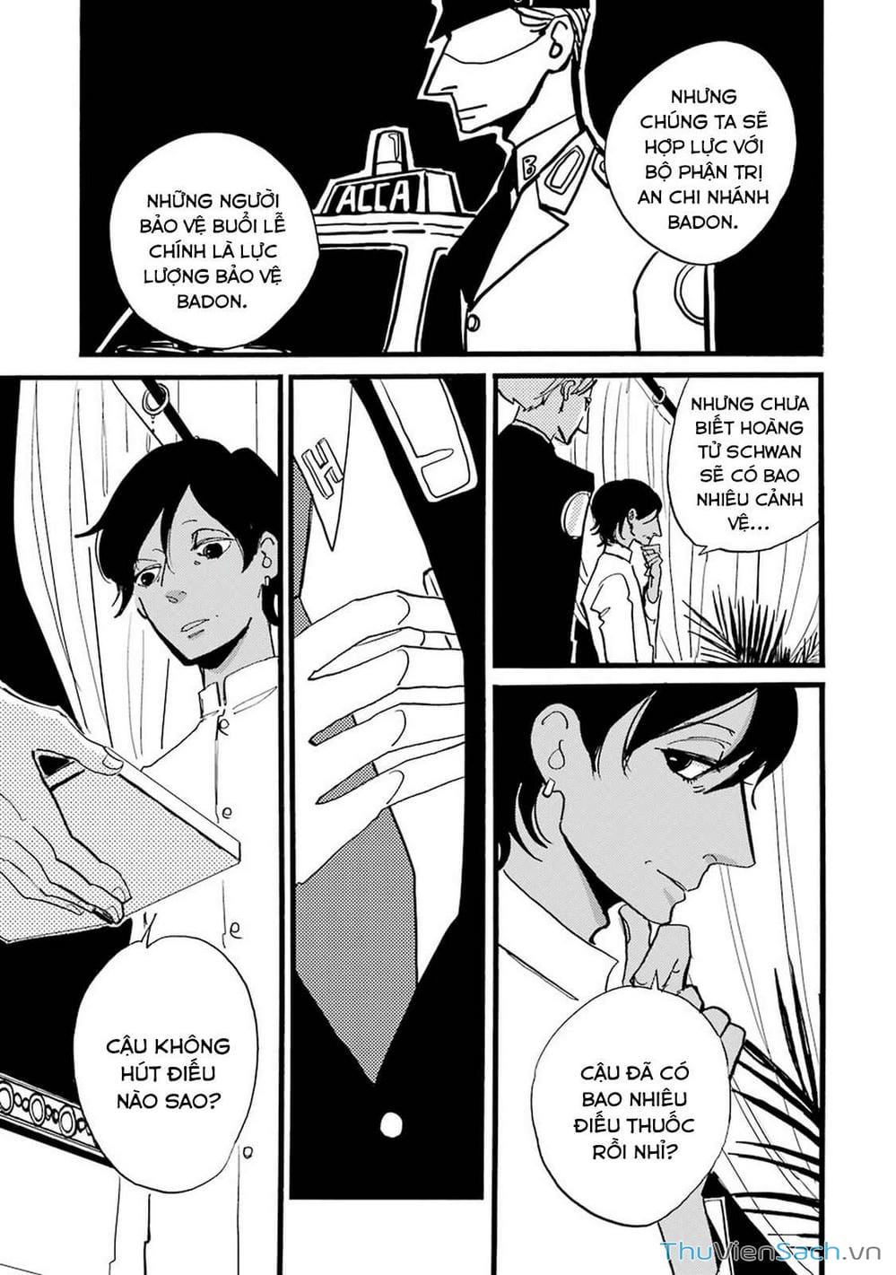 Truyện Tranh Acca - Cục Thanh Tra 13 Bang trang 2