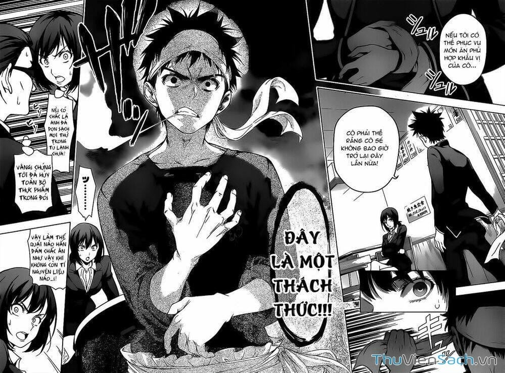 Truyện Tranh Vua Bếp Soma - Cuộc Chiến Ẩm Thực trang 7