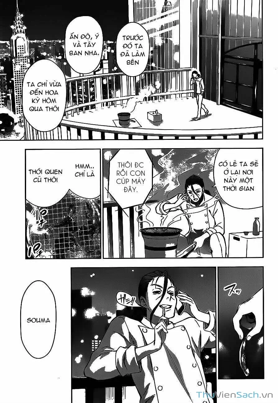 Truyện Tranh Vua Bếp Soma - Cuộc Chiến Ẩm Thực trang 7