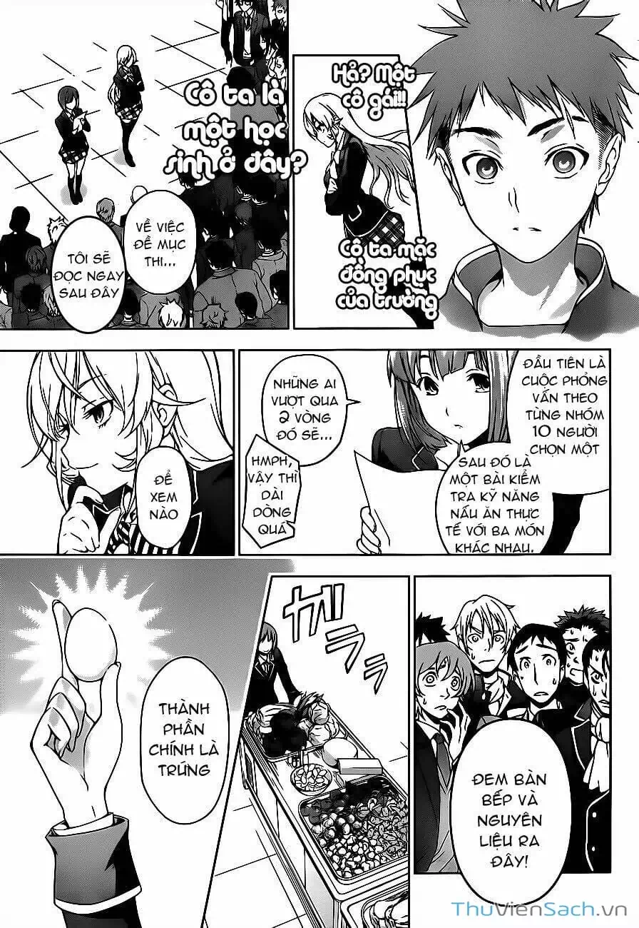 Truyện Tranh Vua Bếp Soma - Cuộc Chiến Ẩm Thực trang 7