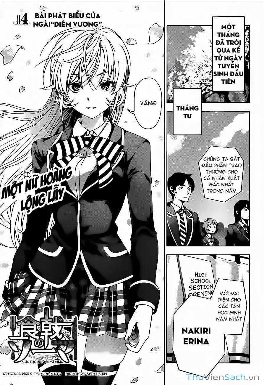 Truyện Tranh Vua Bếp Soma - Cuộc Chiến Ẩm Thực trang 7