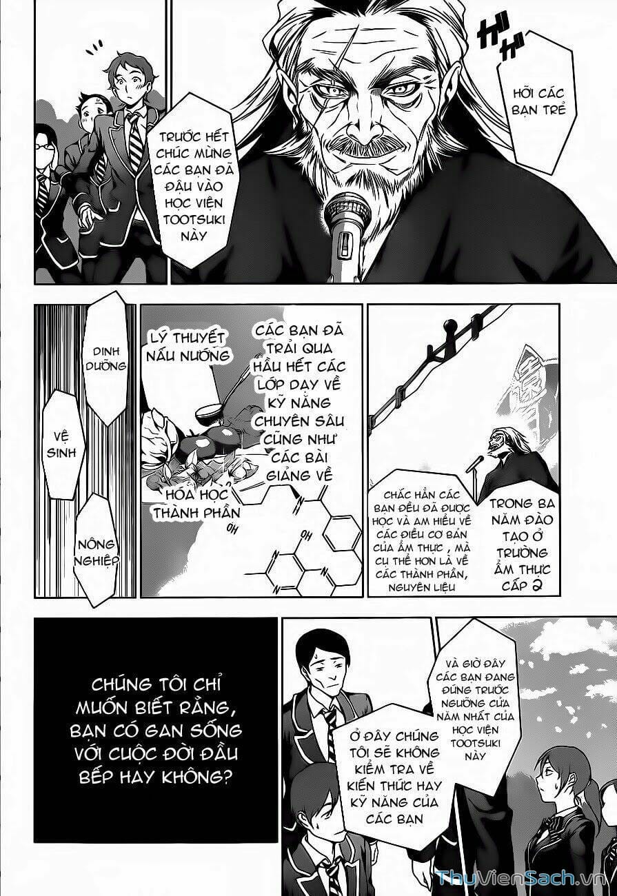 Truyện Tranh Vua Bếp Soma - Cuộc Chiến Ẩm Thực trang 7