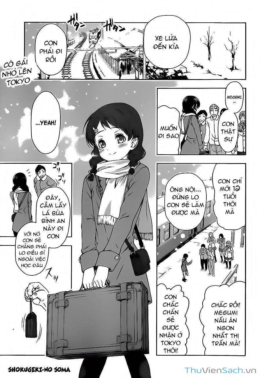 Truyện Tranh Vua Bếp Soma - Cuộc Chiến Ẩm Thực trang 7