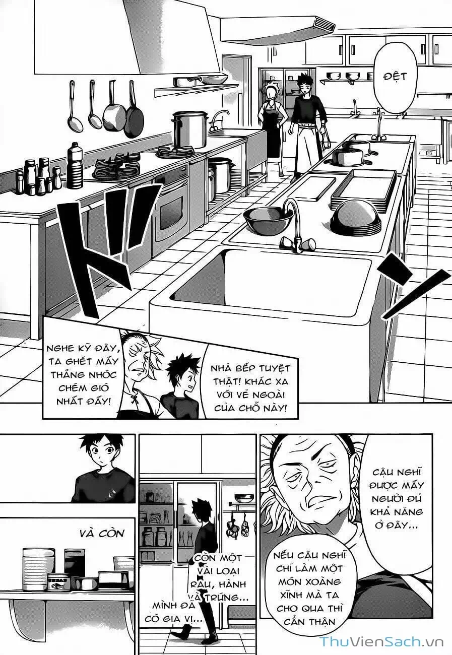Truyện Tranh Vua Bếp Soma - Cuộc Chiến Ẩm Thực trang 7