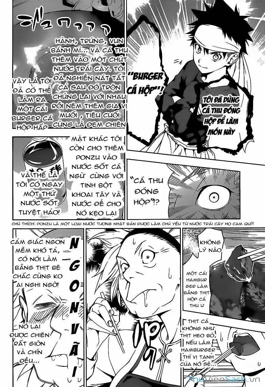 Truyện Tranh Vua Bếp Soma - Cuộc Chiến Ẩm Thực trang 7