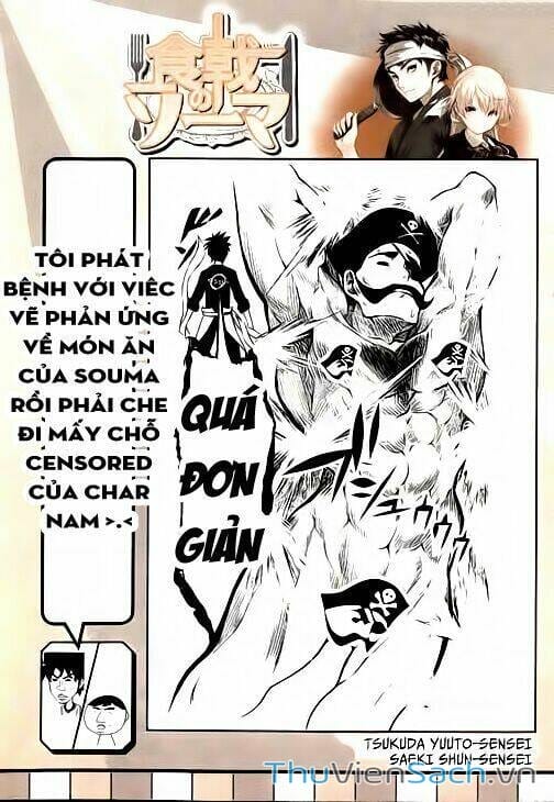 Truyện Tranh Vua Bếp Soma - Cuộc Chiến Ẩm Thực trang 7
