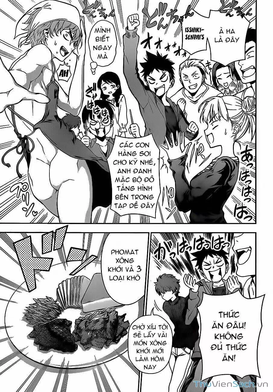 Truyện Tranh Vua Bếp Soma - Cuộc Chiến Ẩm Thực trang 7