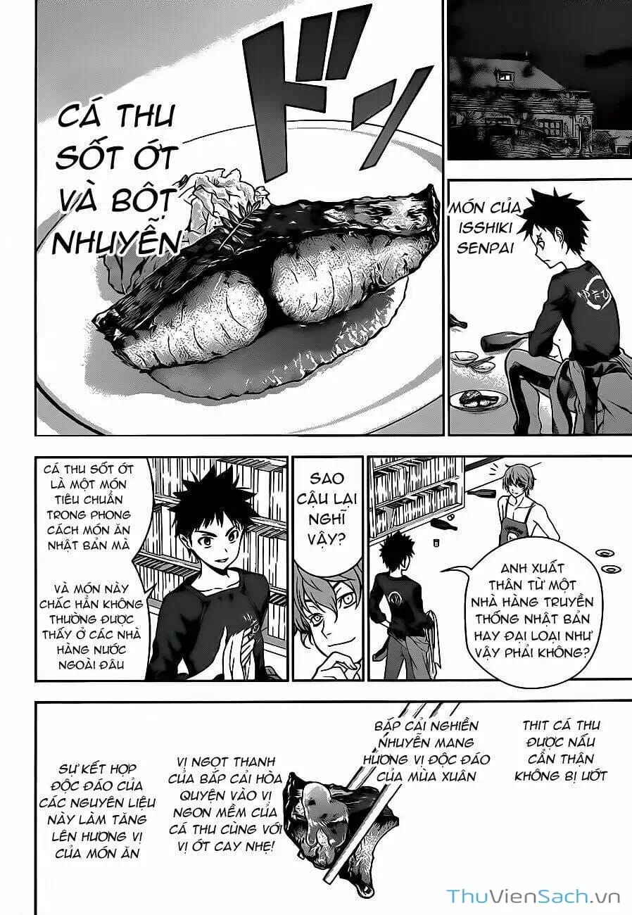 Truyện Tranh Vua Bếp Soma - Cuộc Chiến Ẩm Thực trang 7