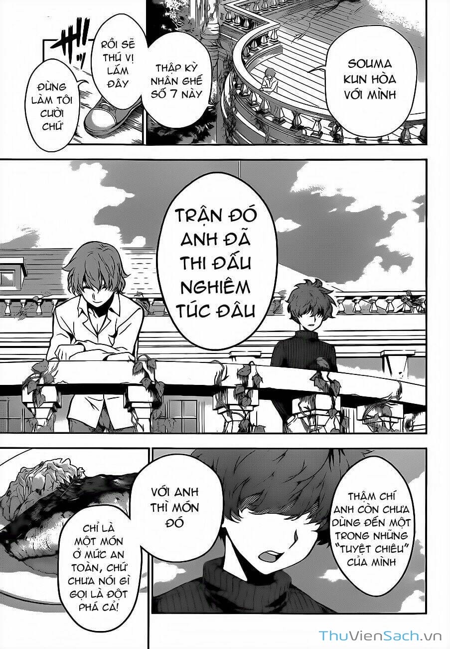 Truyện Tranh Vua Bếp Soma - Cuộc Chiến Ẩm Thực trang 7