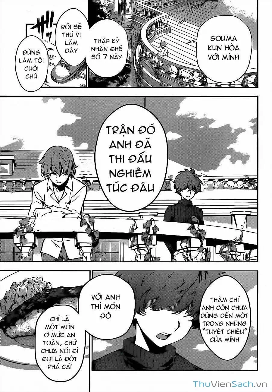 Truyện Tranh Vua Bếp Soma - Cuộc Chiến Ẩm Thực trang 7