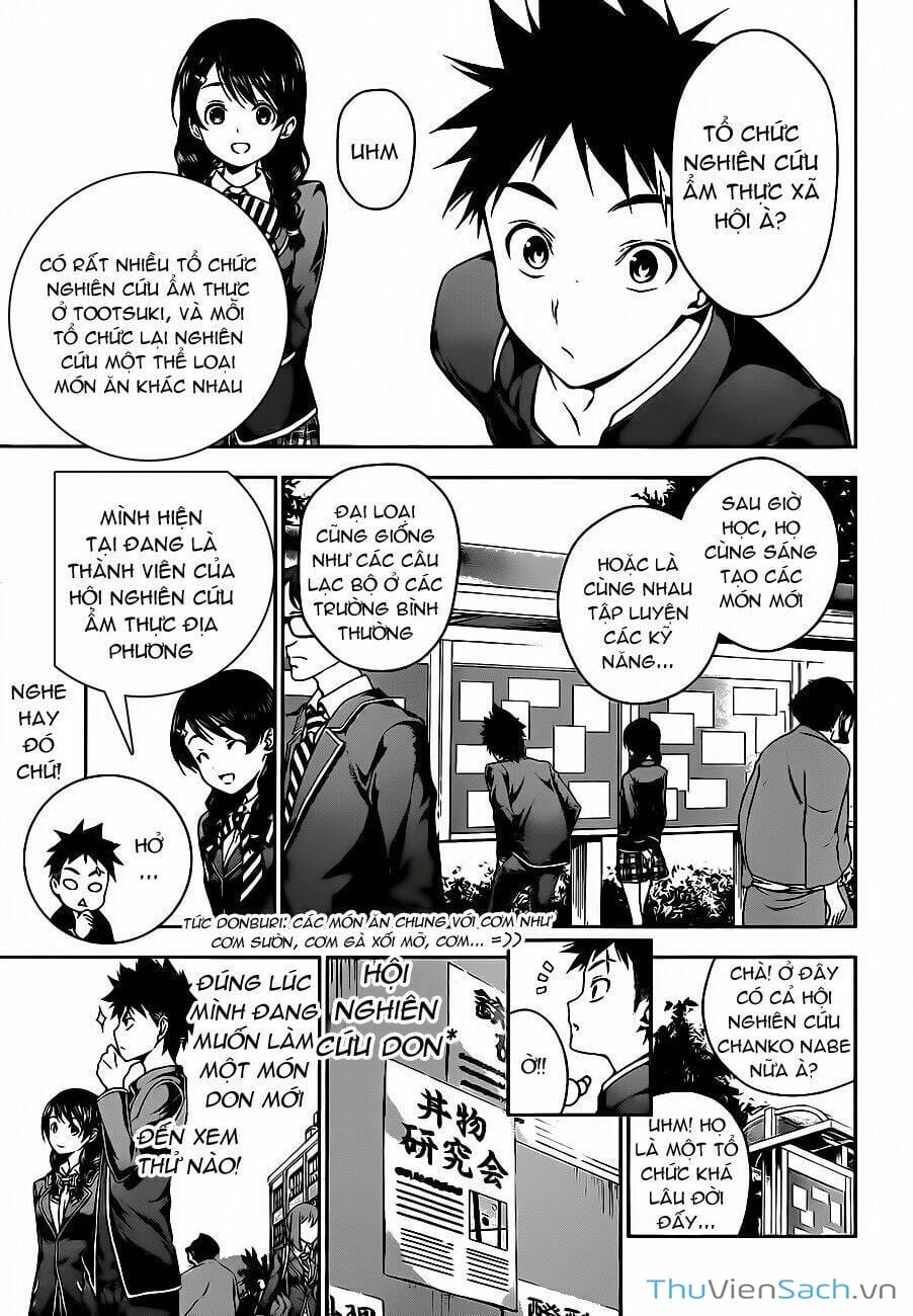 Truyện Tranh Vua Bếp Soma - Cuộc Chiến Ẩm Thực trang 7