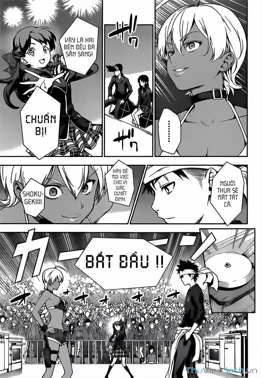 Truyện Tranh Vua Bếp Soma - Cuộc Chiến Ẩm Thực trang 7