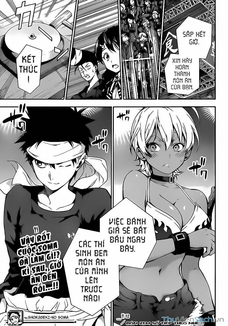 Truyện Tranh Vua Bếp Soma - Cuộc Chiến Ẩm Thực trang 7