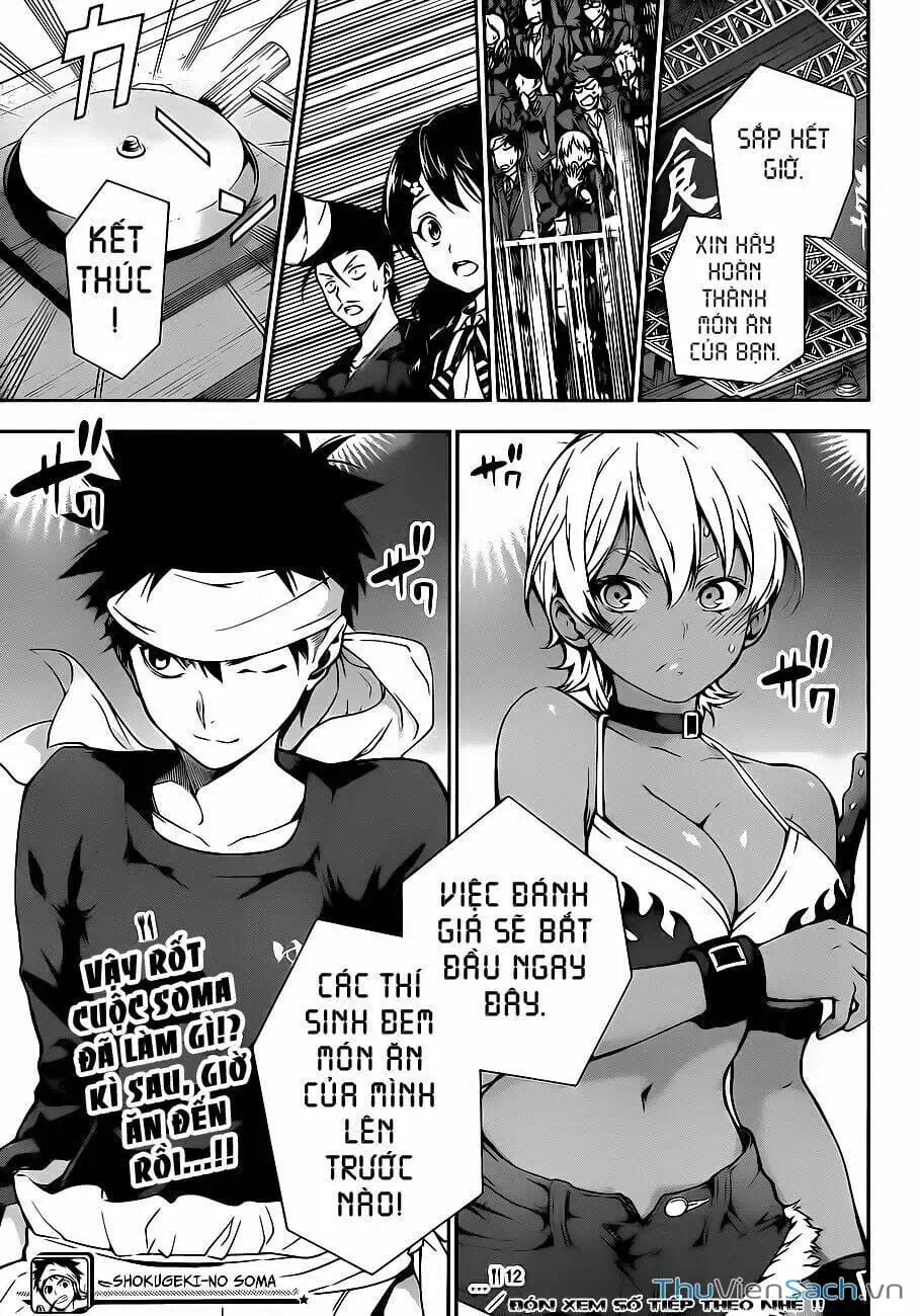 Truyện Tranh Vua Bếp Soma - Cuộc Chiến Ẩm Thực trang 7