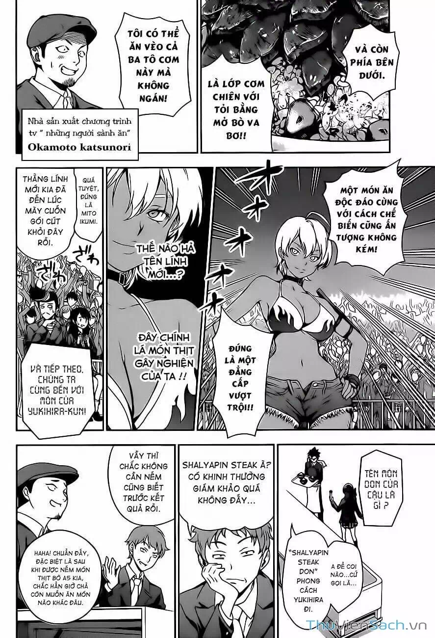 Truyện Tranh Vua Bếp Soma - Cuộc Chiến Ẩm Thực trang 7