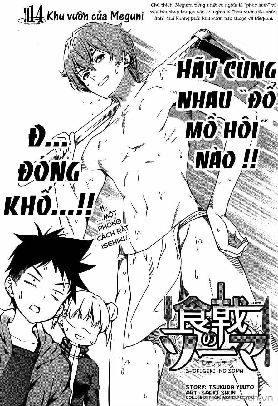 Truyện Tranh Vua Bếp Soma - Cuộc Chiến Ẩm Thực trang 7