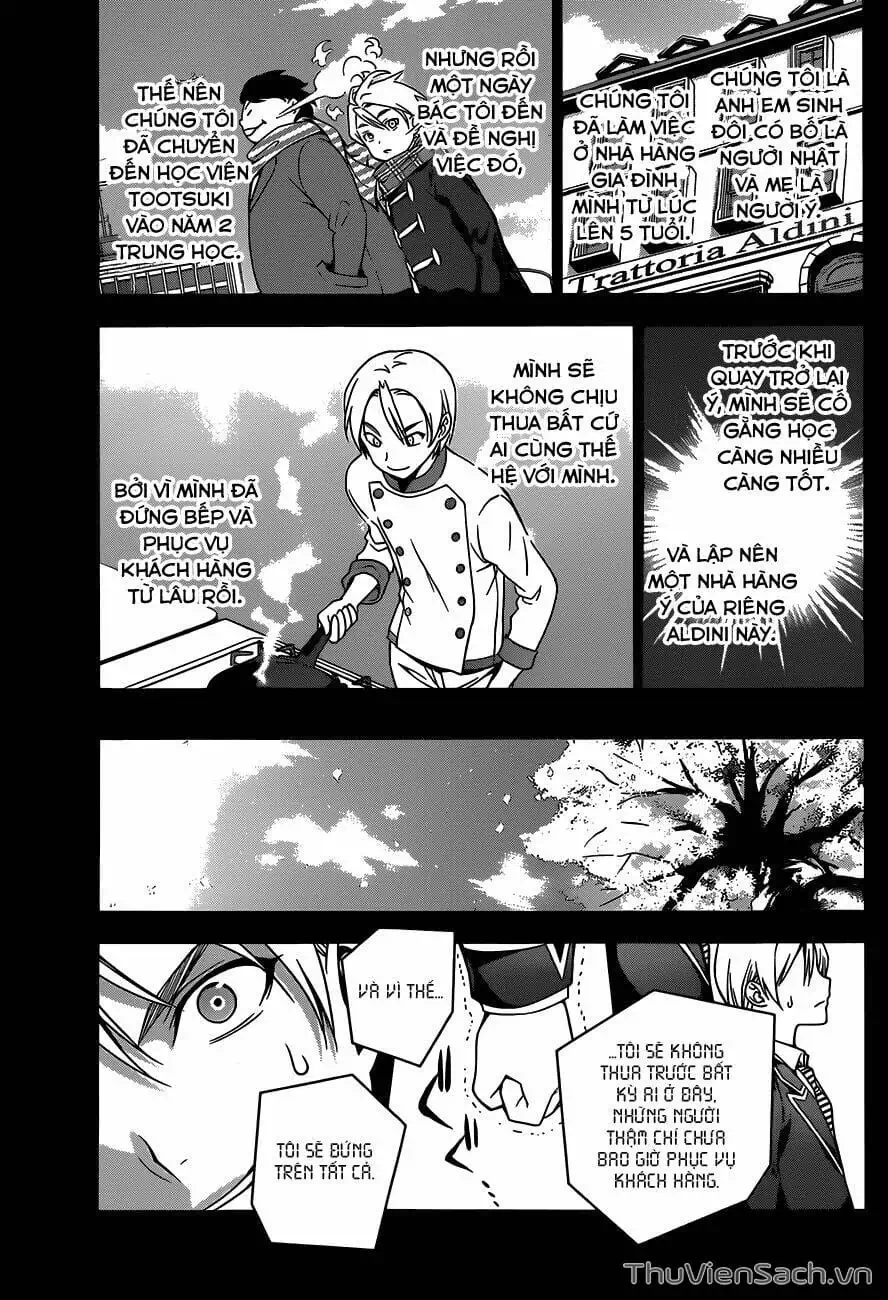 Truyện Tranh Vua Bếp Soma - Cuộc Chiến Ẩm Thực trang 7