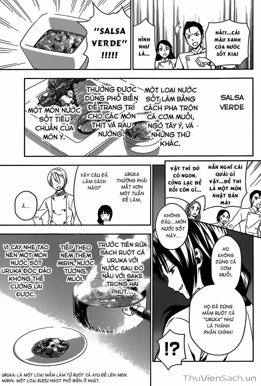 Truyện Tranh Vua Bếp Soma - Cuộc Chiến Ẩm Thực trang 7