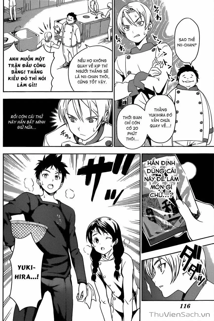 Truyện Tranh Vua Bếp Soma - Cuộc Chiến Ẩm Thực trang 7