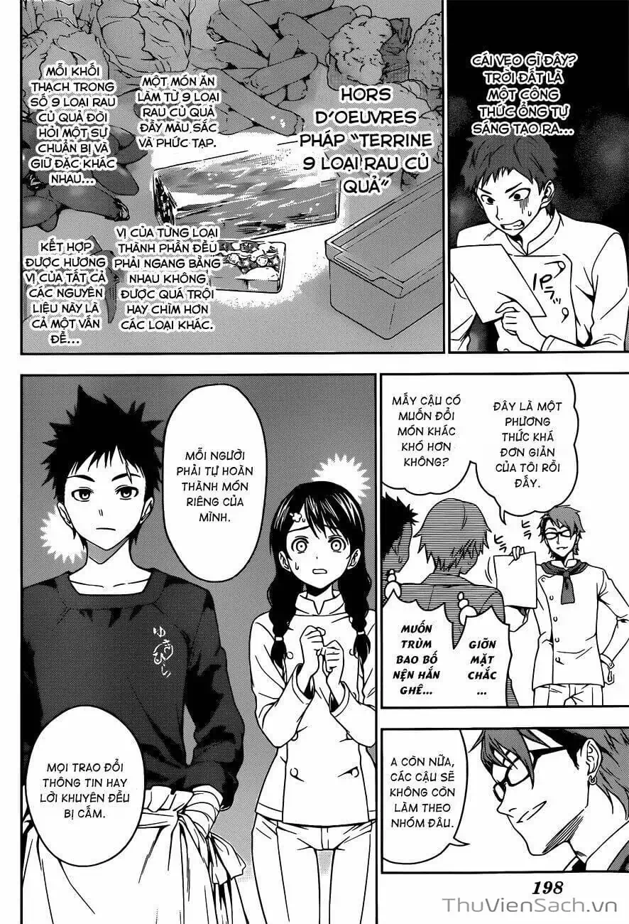 Truyện Tranh Vua Bếp Soma - Cuộc Chiến Ẩm Thực trang 7