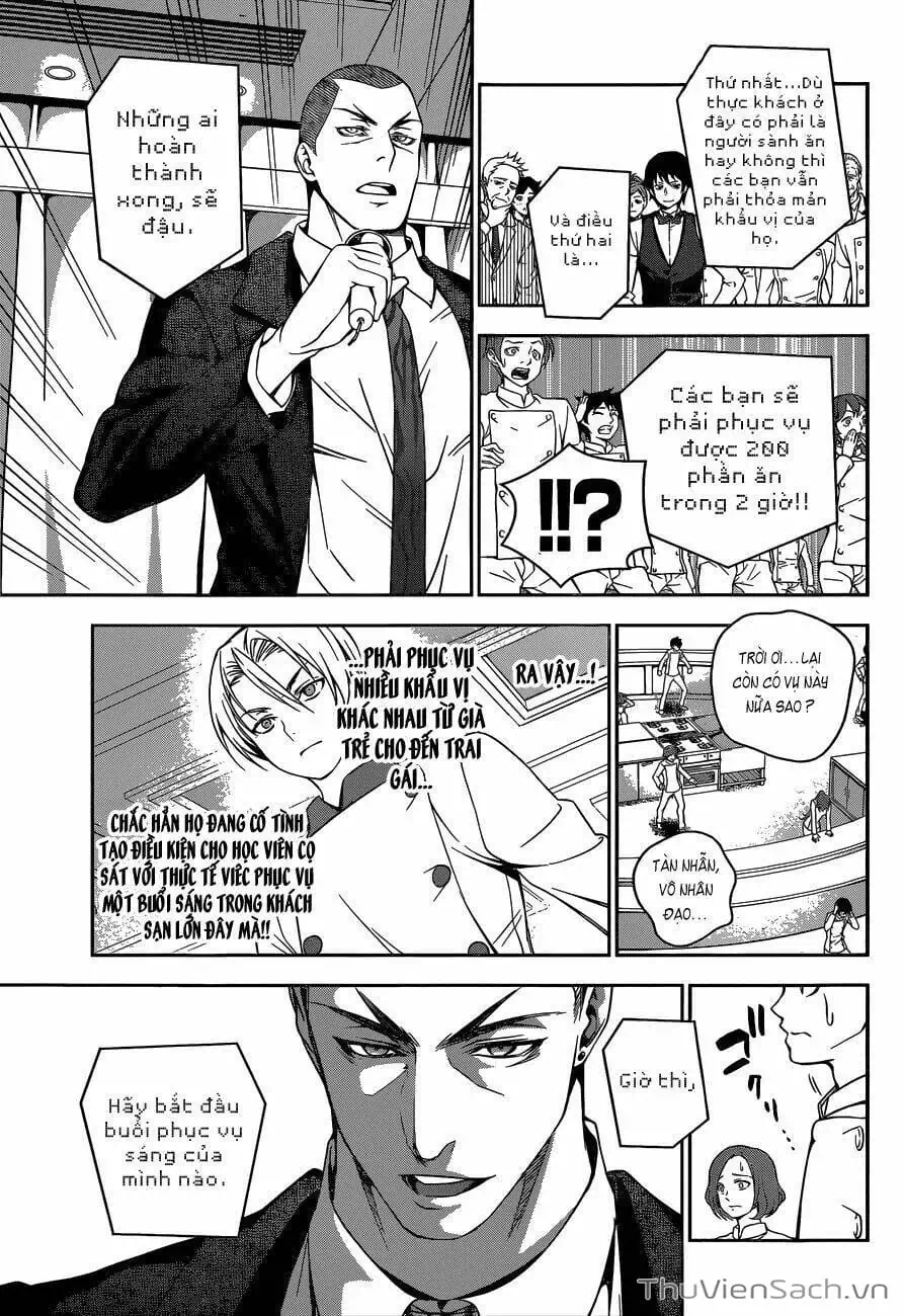 Truyện Tranh Vua Bếp Soma - Cuộc Chiến Ẩm Thực trang 7