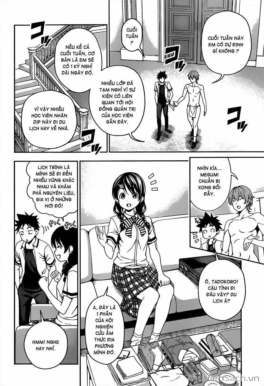 Truyện Tranh Vua Bếp Soma - Cuộc Chiến Ẩm Thực trang 7