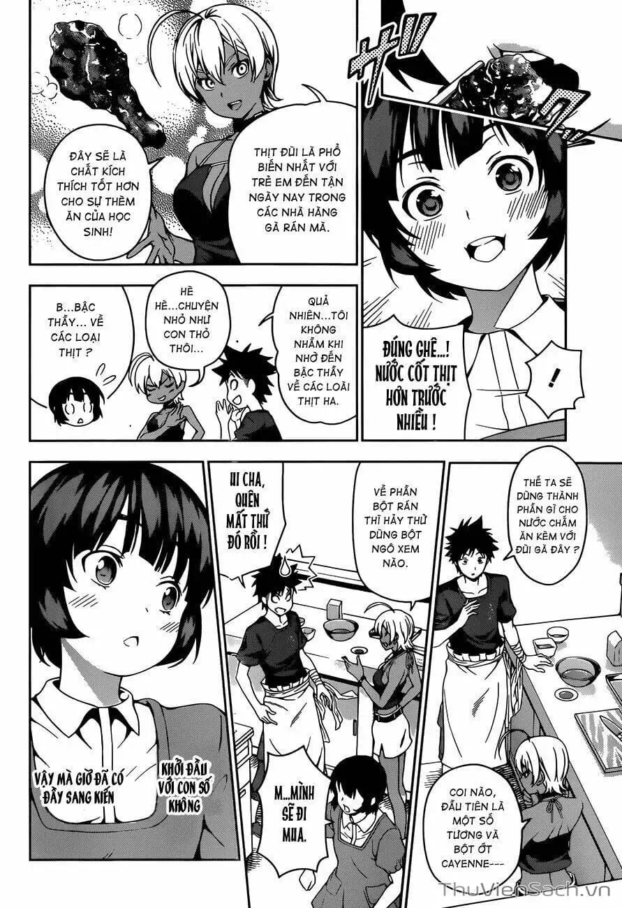 Truyện Tranh Vua Bếp Soma - Cuộc Chiến Ẩm Thực trang 7