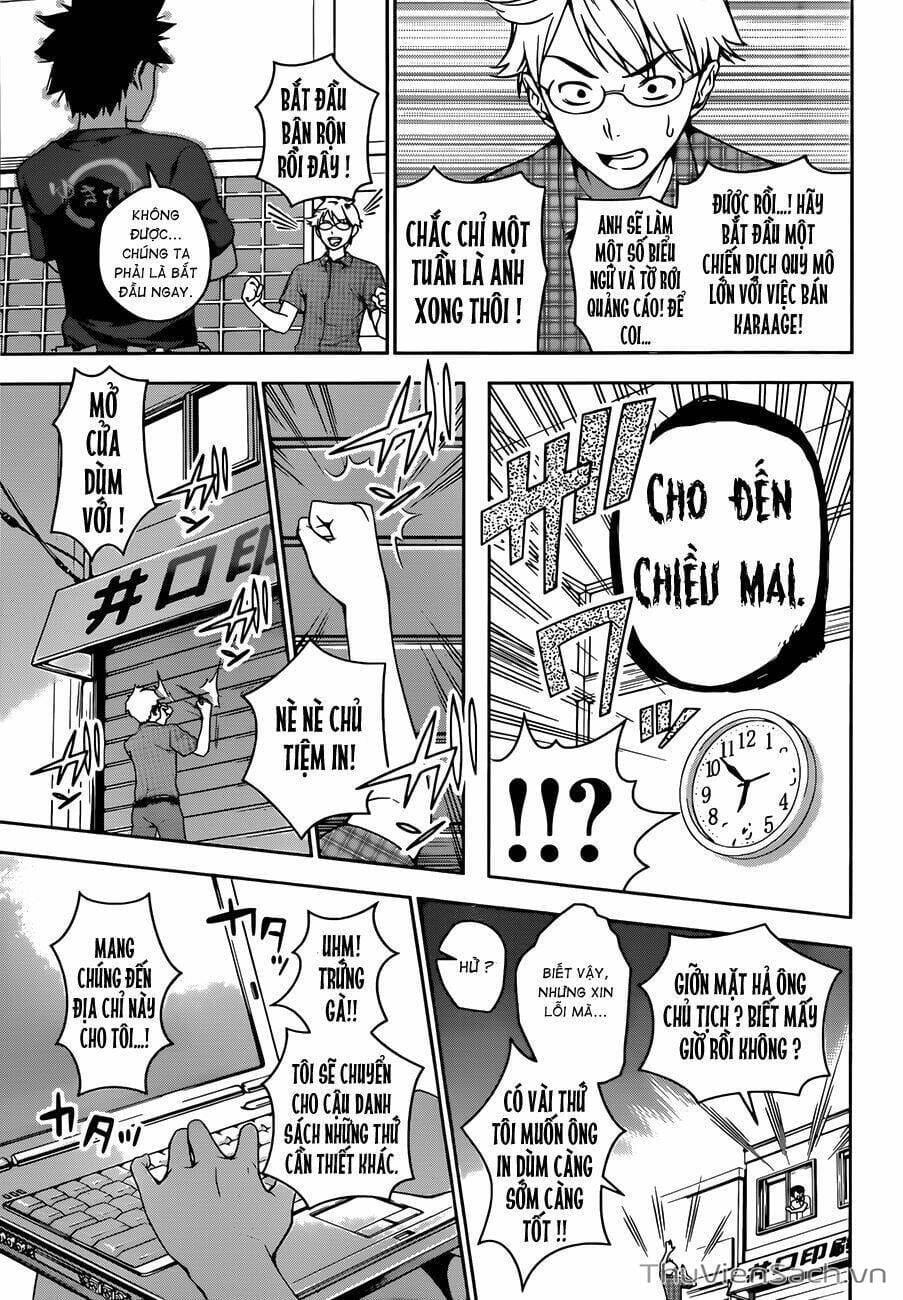 Truyện Tranh Vua Bếp Soma - Cuộc Chiến Ẩm Thực trang 7