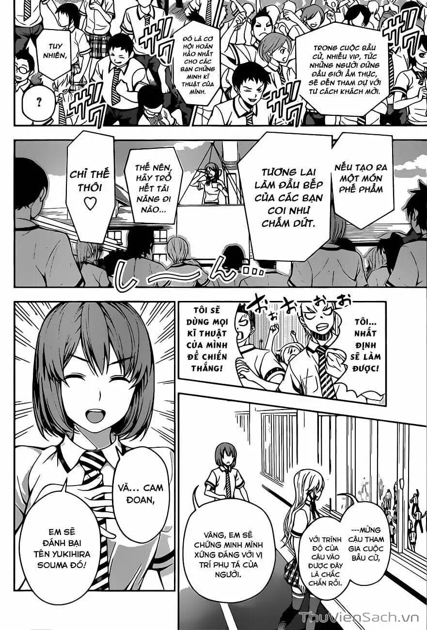 Truyện Tranh Vua Bếp Soma - Cuộc Chiến Ẩm Thực trang 7