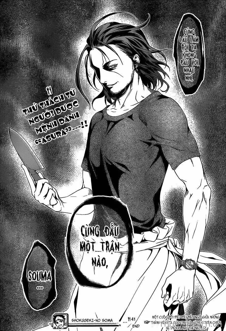 Truyện Tranh Vua Bếp Soma - Cuộc Chiến Ẩm Thực trang 7