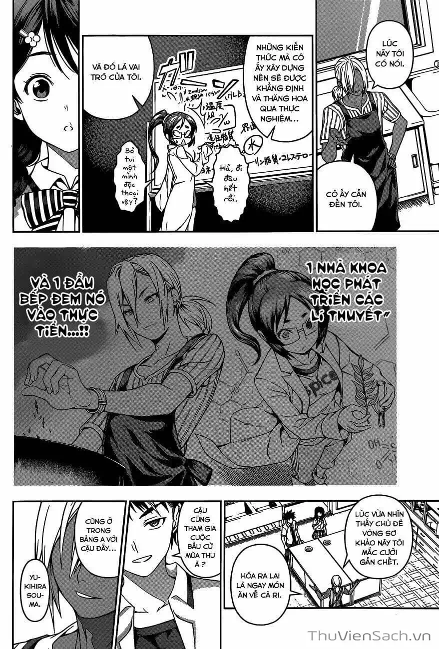 Truyện Tranh Vua Bếp Soma - Cuộc Chiến Ẩm Thực trang 7