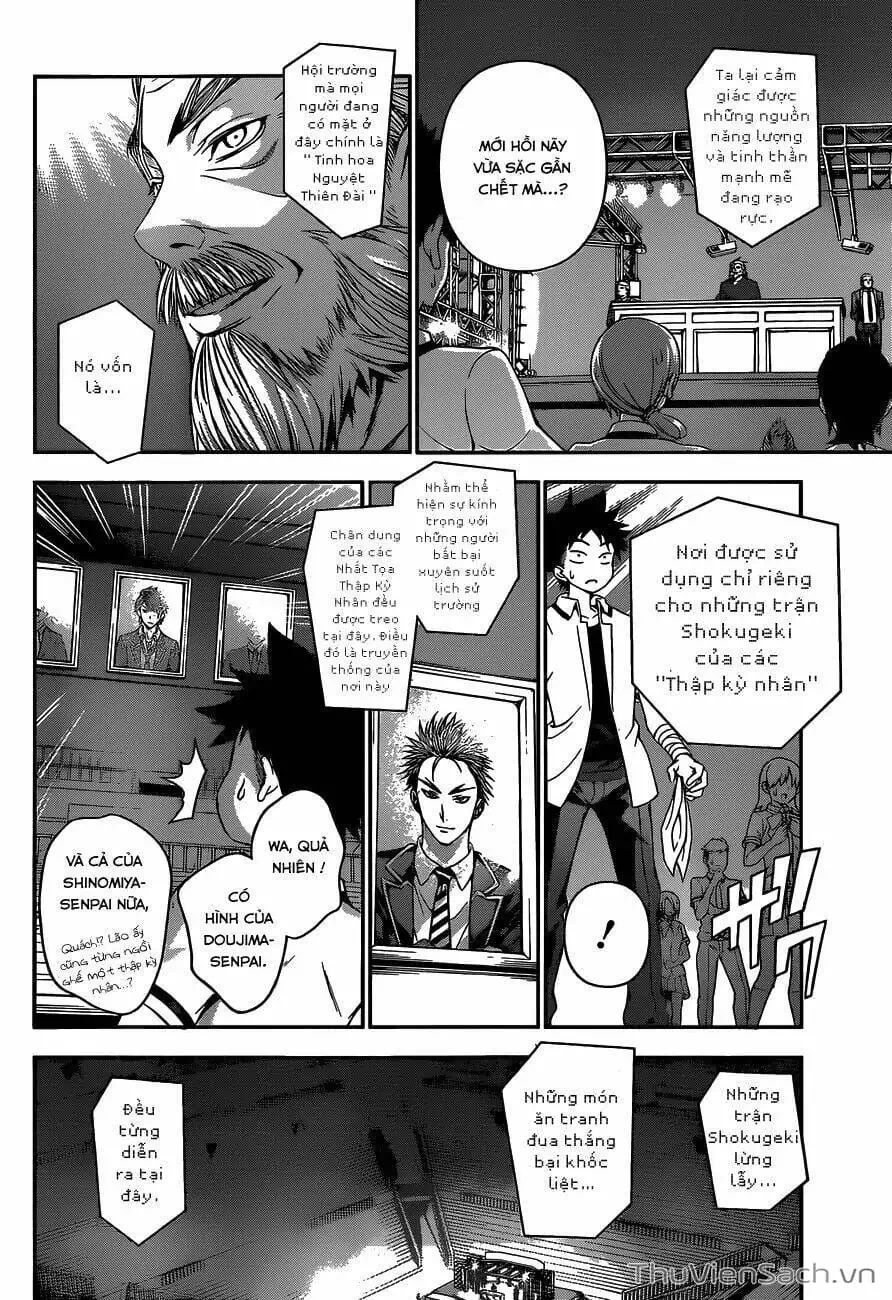 Truyện Tranh Vua Bếp Soma - Cuộc Chiến Ẩm Thực trang 7