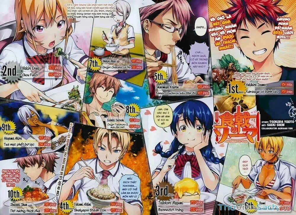 Truyện Tranh Vua Bếp Soma - Cuộc Chiến Ẩm Thực trang 7