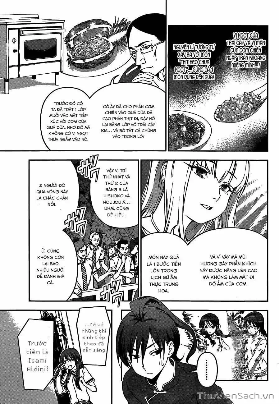 Truyện Tranh Vua Bếp Soma - Cuộc Chiến Ẩm Thực trang 7