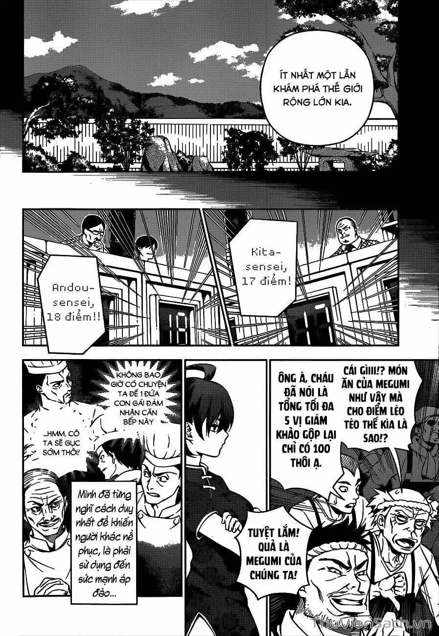 Truyện Tranh Vua Bếp Soma - Cuộc Chiến Ẩm Thực trang 7