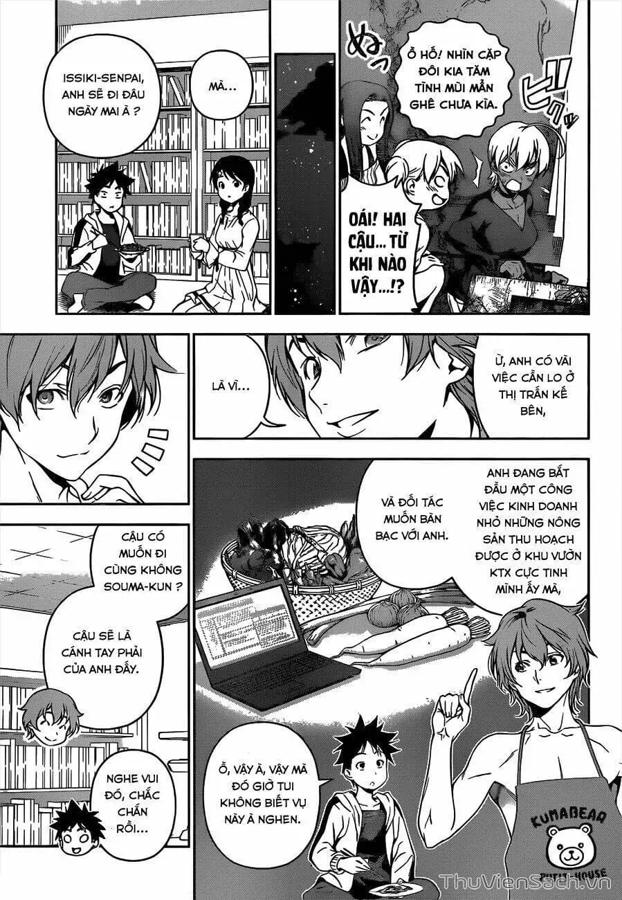 Truyện Tranh Vua Bếp Soma - Cuộc Chiến Ẩm Thực trang 7