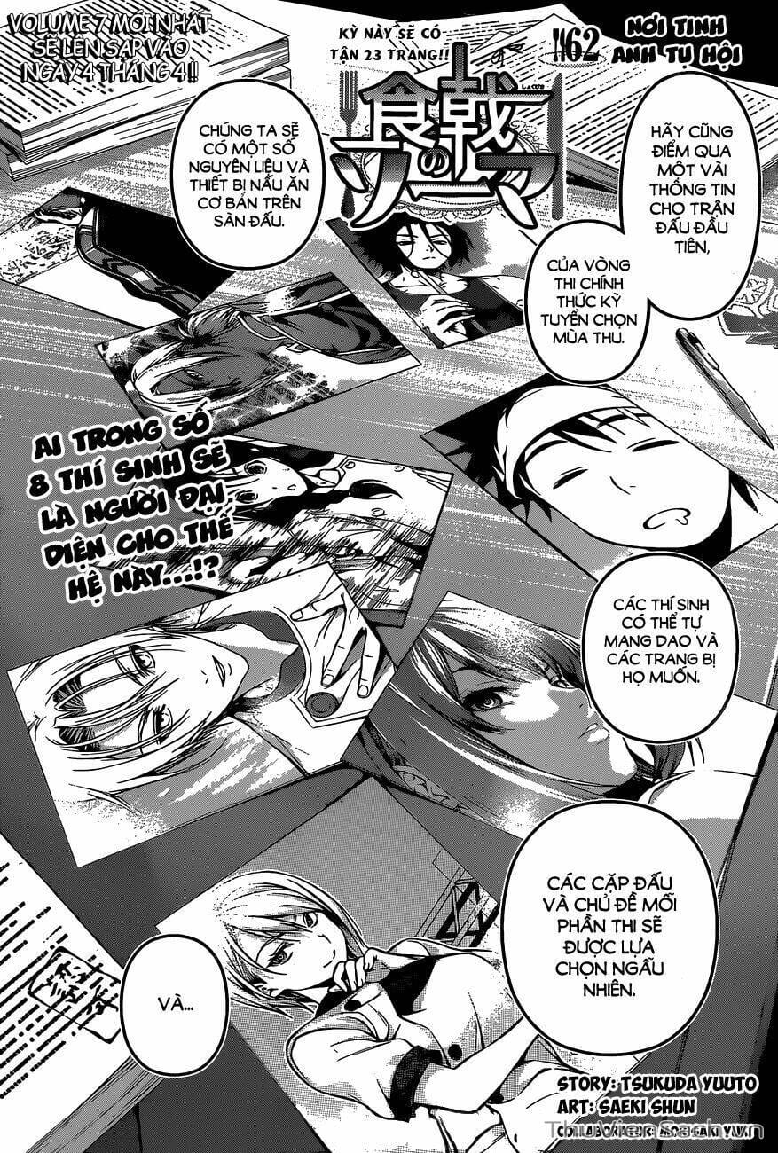 Truyện Tranh Vua Bếp Soma - Cuộc Chiến Ẩm Thực trang 7